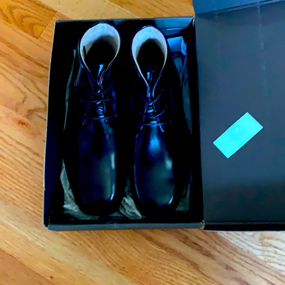 Black Florsheim Chukka Dress Shoe (Size:1 1/2)